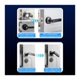 thumbnail image 3 of Smart Fingerprint Lock Password IC Card Handle Dead Bolt Home Wooden Metal Door Latch, 3 of 5
