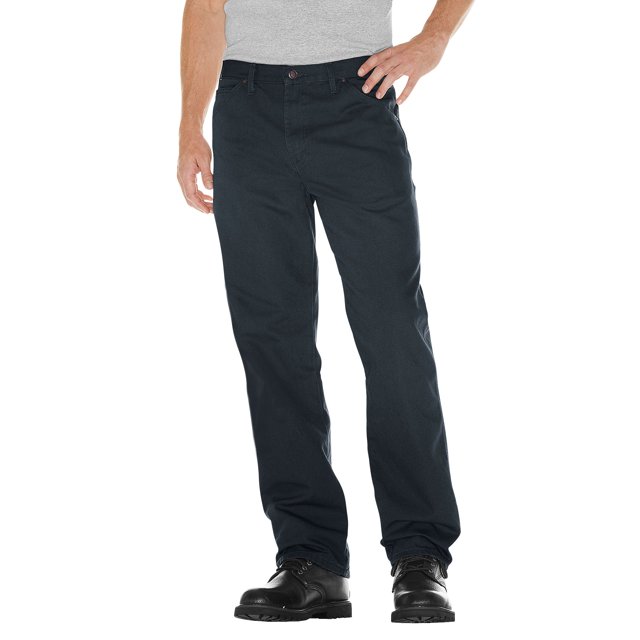 Dickies Mens Relaxed Fit Straight Leg Carpenter Duck Jeans, 34W x 34L