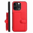 thumbnail image 1 of FOXDOCK Case for iPhone 13 pro RFID-Blocking Card Holder - Stylish Button Closure Design, 1 of 4