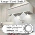 thumbnail image 4 of 2-Pack 1.5W 12VDC Range Hood Light Bulbs, Replace 20W Halogen for Kitchen Cooker Hood, 4 of 5