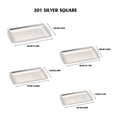 thumbnail image 2 of Baking trays & trays Stainless Steel Baking Sheet for Toaster Ovens – Rectangular Cookie Sheet with Durable Finish Easy Clean Dishwasher Safe Versatile Kitchen, 2 of 7