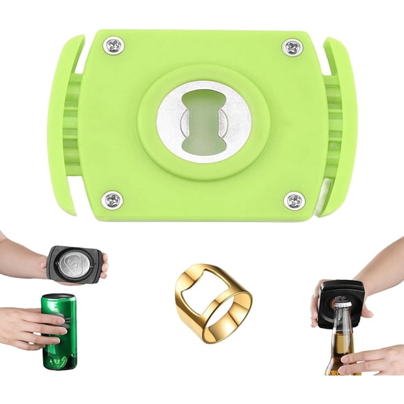Ouvre-boîte à Bord Souple pour un Retrait Sans Effort du Dessus, Coupe-Coupe Facile à Nettoyer et Outil Sécuritaire pour Ouvrir les Bouteilles pour un Usage Quotidien en Cuisine