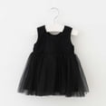 thumbnail image 3 of DuoJiaJ Robe en Maille Sans Manches pour Tout-Petites Filles, Robe de Fête, Robe de Danse, Robes de Princesse, Taille 6-9 Mois, 3 of 3
