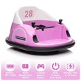 thumbnail image 1 of EDTara 12V Electric Ride On Bumper Car for Toddlers, Remote Control, LED Lights, 360 Degree Spin, Battery Display, Music, Perfect Toy Gift, 1 of 7
