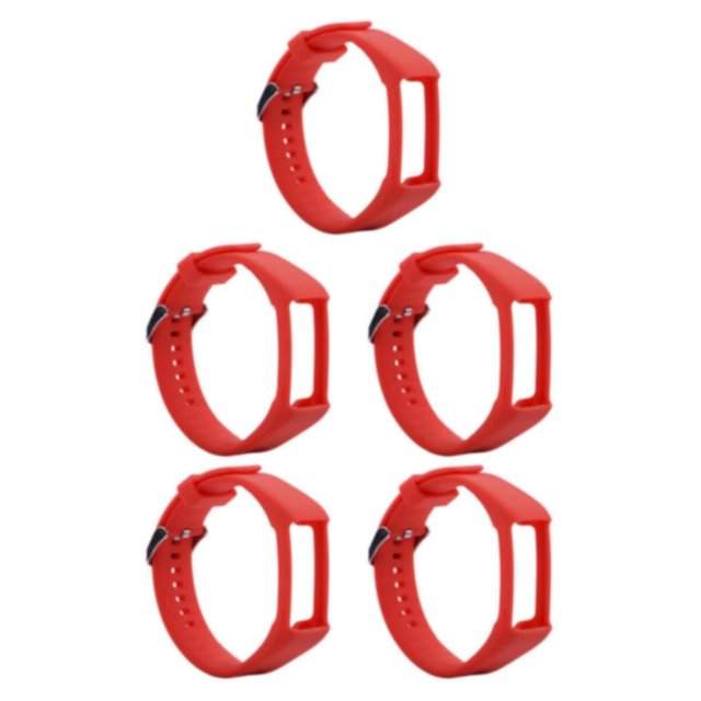 Redempat 1/2/3/5 Replacement Wrist Sport Band Strap For Polar A370 Smart A360 Watch Red 5PCS