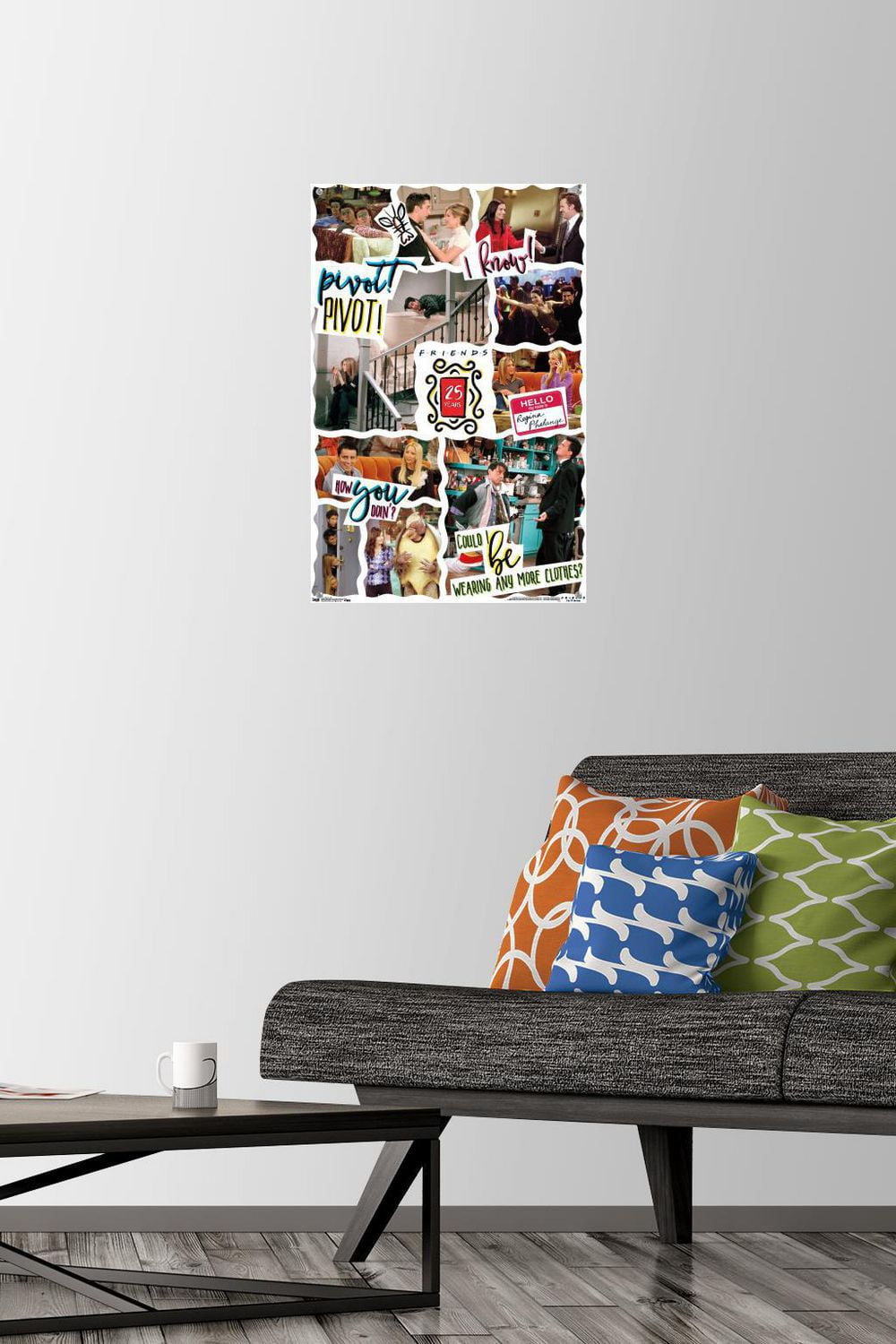 Friends - 25th Wall Poster, 22.375" x 34"