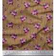 thumbnail image 1 of Soimoi Poly Georgette Fabric Flower Artistic Decor Fabric Printed Yard 42 Inch Wide, 1 of 3