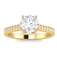 thumbnail image 1 of 3/4ctw Diamond Engagement Ring in 10k  Yellow Gold, 1 of 2