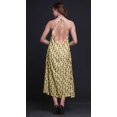 thumbnail image 2 of Bimba Geometric Printed Women Backless Halter Neck Summer Holiday BeachDress-Medium, 2 of 6