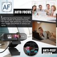 thumbnail image 3 of 4K High Definition Webcam Autofocus Live Webcam USB Free Drive with Mic Computer Camera type2, 3 of 9