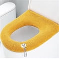 thumbnail image 2 of Binwennn Universal Thickened Toilet Seat Cover Portable & Easy To Use Suitable For All Seasons Home Use Bath Rags for Baby Boy Memory Foam Bath Mat Large Toilet Cover And Rug under Toilet Rug, 2 of 3