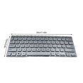 thumbnail image 3 of Silver Keyboard Smooth Surface Dustproof Sensitive Fluent Keyboards Gaming Notebook Accessory Smooth Anti-slide Replacement for Asus Vivobook X412 Laptops, 3 of 6