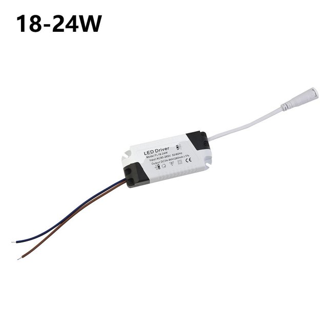 Bgsha LED Panel Driver Constant Current 3W 6W 12W 18W 24W DC LED Power Supply