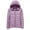 Purple1, variant on ManxiVoo Plus Size Puffer Jacket For Women Ultra Lightweight Warm Winter Coat Compact Travel Design With Storage Bag XXXXXXL Size Black
