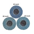 thumbnail image 4 of Professional 2 Inch Zirconia Alumina Sanding Discs, Industrial Grade Flap Discs for Quick Change Applications, Safety Torque Spiral Design, Grinding Wheels for Metal, Rust, 4 of 5