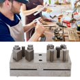 thumbnail image 4 of Jewelry Punch Die,  Wear Resistance Jewelry Making Metal Forming Die Flat Bottom Professional  For Amateurs For Craftsmen For Metal Forming Coin Punch, 4 of 8