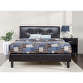 thumbnail image 1 of Zinus Kitch 44 inch Faux Leather Upholstered Platform Bed Frame, 1 of 8