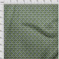 thumbnail image 2 of oneOone Cotton Cambric Fabric Zig Zag Flame Stitch Decor Fabric Printed BTY 56 Inch Wide, 2 of 3