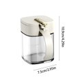 thumbnail image 3 of MesaSe Spice Jars  4oz Small Glass Jars with Airtight Lid  Airtight Glass Jars for Spices  Art Craft Storage Clear Glass Canisters Spice Containers Sugar Container, 3 of 6