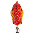 thumbnail image 1 of Fish Lure Artificial Bait 8cm Fine Gift Rotating Fish Lure Workmanship Compact Size Smooth No Burrs Exquisite Sweet Gift Rotating Wobbler Lures Red, 1 of 7