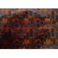 thumbnail image 4 of oneOone Cotton Silk Fabric Chevron Ikat Print Fabric BTY 42 Inch Wide, 4 of 4