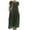 Army Green-a, variant on 2025 Ladies Summer Comfortable Loose Womens Short Sleeve Dresses Casual Solid Color Short Sleeve Teenager Casual Dresses Long Dress