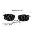 thumbnail image 3 of Retro Narrow Rectangle Metal Frame Sunglasses For Women Classic 90s Style Fashion Eyewear, 3 of 9