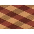thumbnail image 1 of Ahgly Company Tapis Rectangulaire Orange Lavable en Machine, 7 Pieds x 10 Pieds, 1 of 7