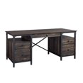 thumbnail image 1 of Sauder® Steel River Desk (2 Box), Carbon Oak®, 427854, 1 of 9