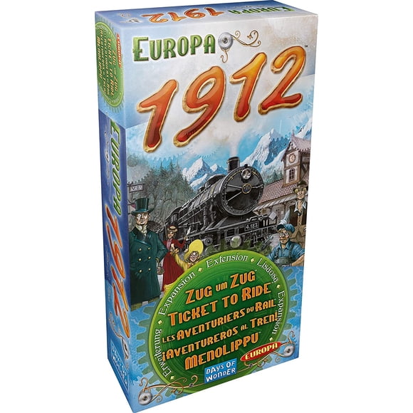 Ticket to Ride: Europa 1912 (Multilingual) 2-5 players, ages 8+, 30-60 minutes