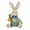B, variante sur Amzcrzy Décorations pour la Maison, Ornements de Décoration, Lutin de Pâques Tenant un Radis, Poupée Assise, Décoration de Fête à la Maison, Décorations de Lapin