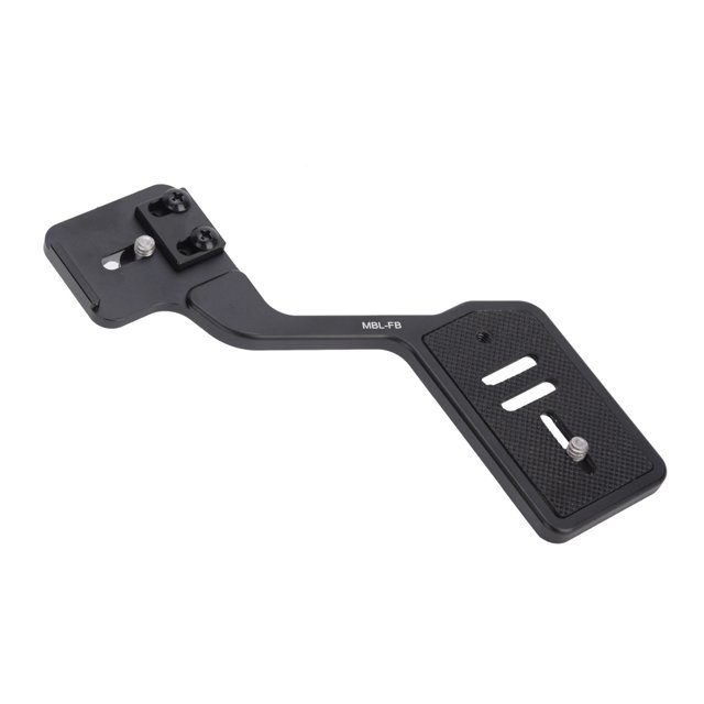 Flashlight Camera Bracket Aluminium Alloy Flashlight Bracket Flashlight Camera Holder Aluminium Alloy Camera Flashlight Tripod Bracket With Dual 1/4in Screw For DSLR Stand Shooting