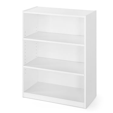 Mainstays Bibliothéque à 3 Tablettes, Blanc