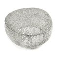 thumbnail image 1 of Table basse motif corail argenté, 1 of 1