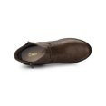 thumbnail image 4 of Unique Bargains Women's Round Toe Stacked Block Heel Zipper Ankle Boots, 4 of 7