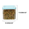 thumbnail image 2 of Food Storage Containers Food Storage Container with Lids Tall Airtight Food Storage Jar Plastic Food Storage Container Kitchen Pantry Containers for Cereal Flour and Sugar Cereal Containers Storage, 2 of 2