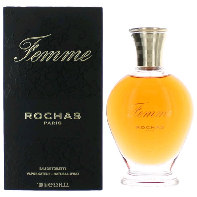 (Lot de 3) Femme Rochas par Rochas Vaporisateur Eau de Toilette 3,4 oz