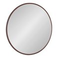 thumbnail image 1 of Kate and Laurel Caskill Glam Round Framed Wall Mirror, 30 Inch Diameter, Bronze, Modern Circular Mirror for Wall Décor, 1 of 6