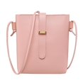 thumbnail image 2 of Women Simple Fashion Bucket Bag Strap Messenger Shoulder Bag Mobile Phone Bag, 2 of 2