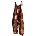 thumbnail image 1 of XZNGL Womens Rompers and Jumpsuits for Summer Women Ladies Printed Summer Sleeveless Backless Loose Long Playsuits Rompers Jumpsuit Long Sleeve Jumpsuit for Women Long Sleeve Romper for Women, 1 of 5