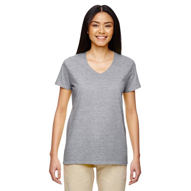 Gildan G500VL Ladies Heavy Cotton V-Neck T-Shirt