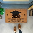 thumbnail image 3 of Tapis de Porte d'Entrée Saison des Remises de Diplômes 2025 Tapis de Bienvenue pour Porte d'Entrée avec Dessous Antidérapant Facile à Nettoyer Tapis d'Entrée pour Intérieur Extérieur Porche Maison Couvertures Légères Couverture de Légumes Couverture Épaisse Lourde Chat, 3 of 3