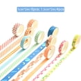 thumbnail image 3 of Craft Tape Colorful DIY 10 Rolls Decorative 6.56ft Masking Tape Planner Tape, 3 of 6