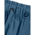 thumbnail image 4 of MAWCLOS Men Trousers Elastic Waist Sweatpants Drawstring Pants Baggy Party Solid Lounge Sky Blue 3XL, 4 of 9