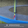 thumbnail image 2 of Soozier Filet de remplacement pour trampoline de 12 pieds avec entrée zippée, 2 of 9
