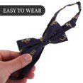 thumbnail image 2 of Miangastore Kids Cartoon Bow Tie Polyester Printed Adjustable Bowtie for Men Boys, 2 of 9