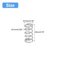 thumbnail image 2 of Unique Bargains Compression Spring, 5 Pack 304 Stainless Steel, 10mm OD, 1mm Wire, 20mm Length, 2 of 6