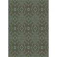 thumbnail image 1 of Ahgly Tapis Rectangulaire Lavable en Machine Intérieur Transitionnel Vert Kaki, 8 Pieds x 12 Pieds, 1 of 7
