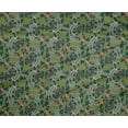 thumbnail image 4 of oneOone Polyester Lycra Fabric Leaves & Floral Block Print Sewing Fabric BTY 56 Inch Wide, 4 of 4