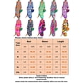 thumbnail image 2 of Innerwin Dress Button Down Women Maxi Dresses Autumn Long Sleeve Loose Colorful L, 2 of 2